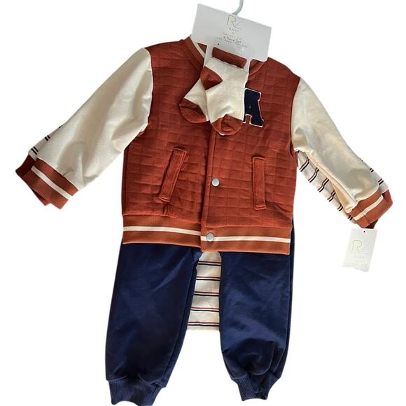 RZ Baby by Rachel Zoe Boy Set - Size 18M - NWT - Picture 1 of 3